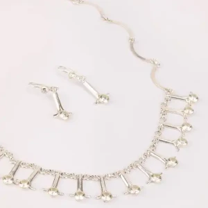 Silver Necklace Set
