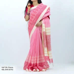 Half-silk sharee