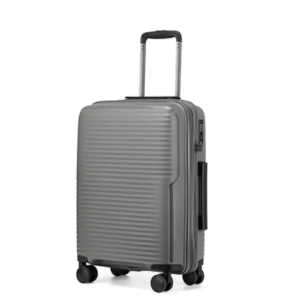 Leaves King Family Size TSA Lock Travel Trolley Luggage-2006(Grey)